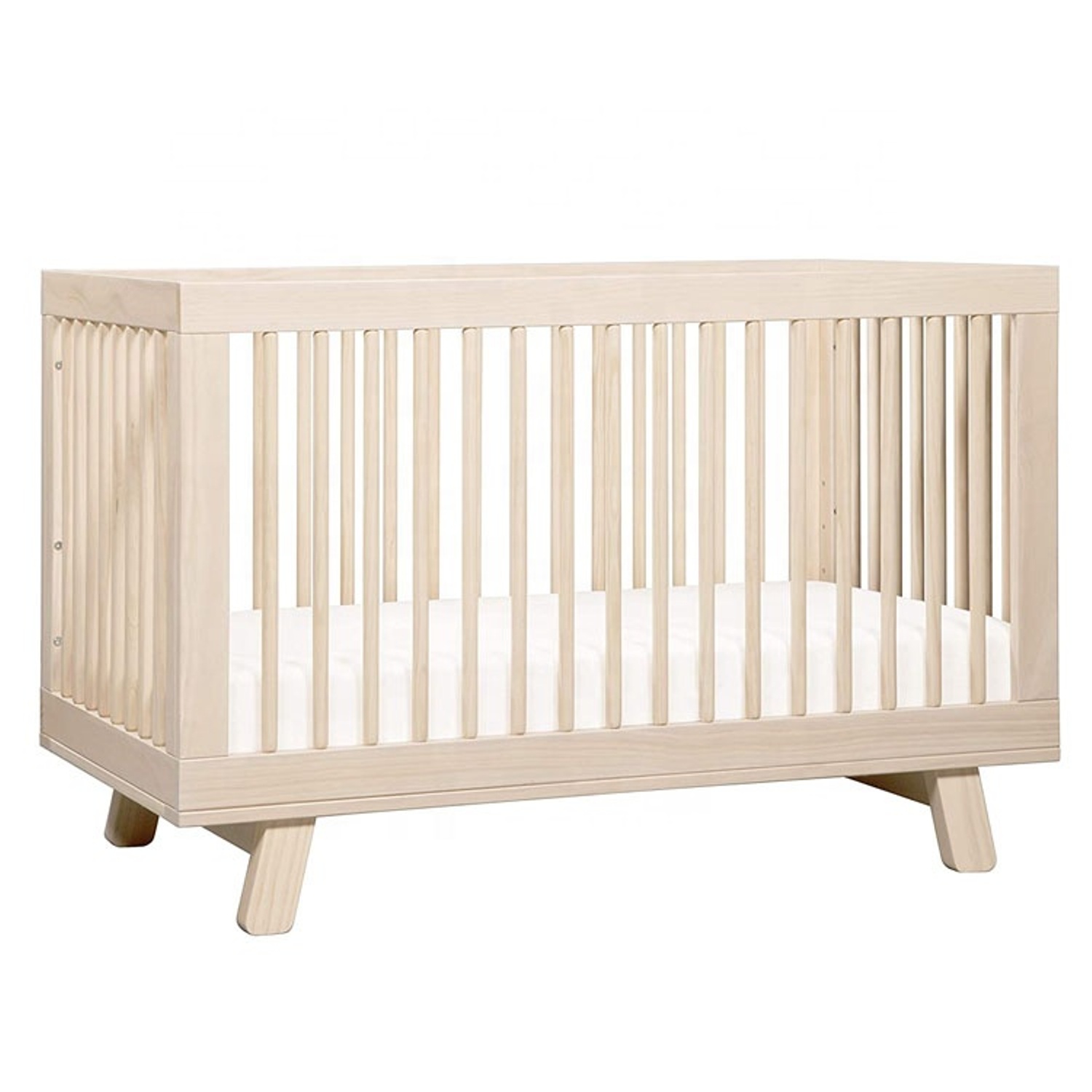 Baby Crib with Conversion Kit and Height Adjustable